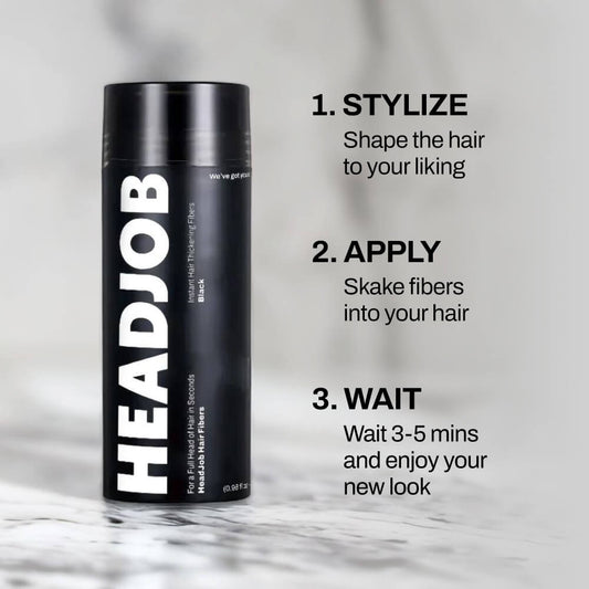 HEADJOB™ Hair Fibers